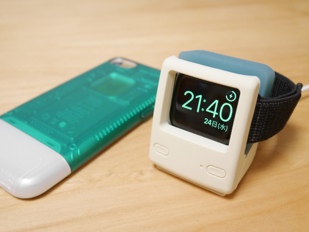 Apple Watch Series 4用にimac G3風のかわいいスタンドを導入しました